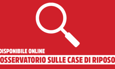 SPI/CGIL nazionale: disponibile online l’Osservatorio sulle residenze per gli anziani in Italia