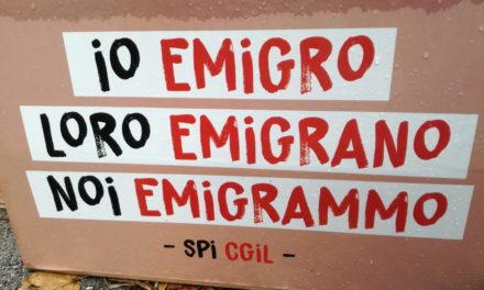 Io emigro, loro emigrano, noi emigrammo.