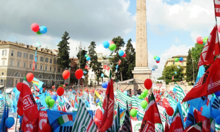 CGIL-CISL-UIL: Futuro al lavoro – Manifestazione nazionale a Roma il 9 febbraio 2019