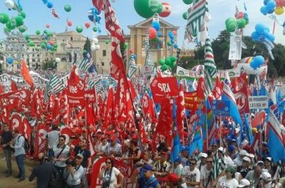 LA MANIFESTAZIONE NAZIONALE UNITARIA DEI PENSIONATI