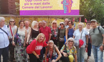 SPI Cgil Torino a Bologna alla festa di LiberEtà