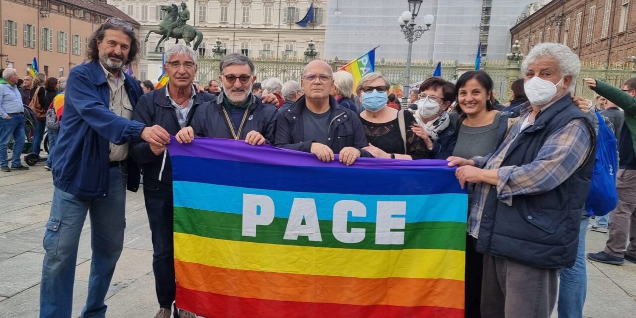 Lo SPI TORINO in Piazza per la Pace