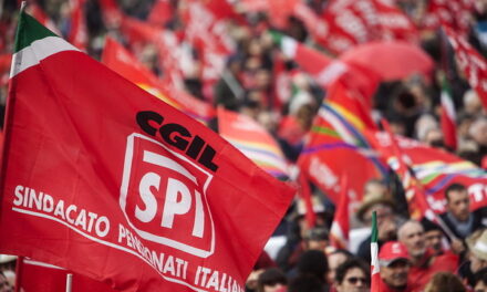 attivo spi cgil torino in preparazione manifestazione 7 ottobre 2023 roma