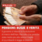 PENSIONI, BUGIE E VERITA’