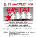 IL 25 NOVEMBRE NON BASTA!