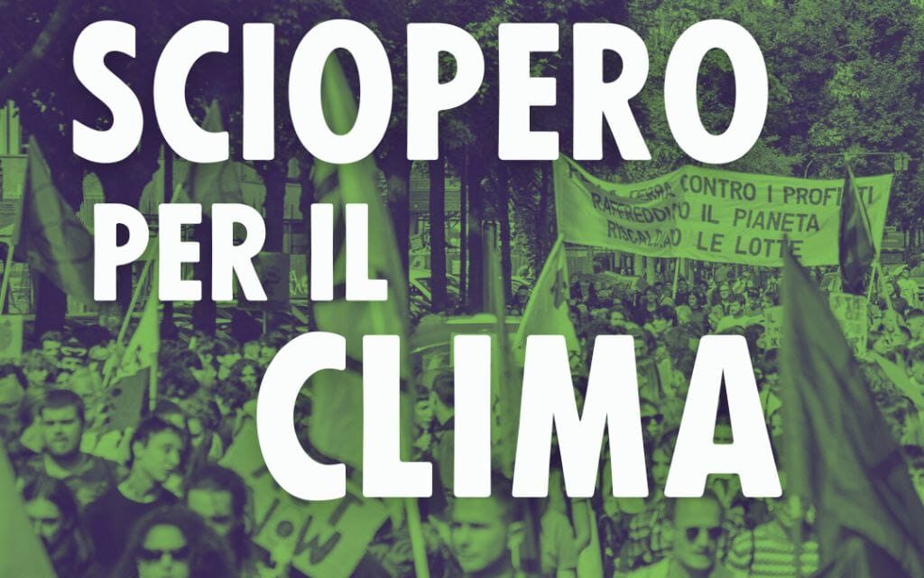 SCIOPERO PER IL CLIMA