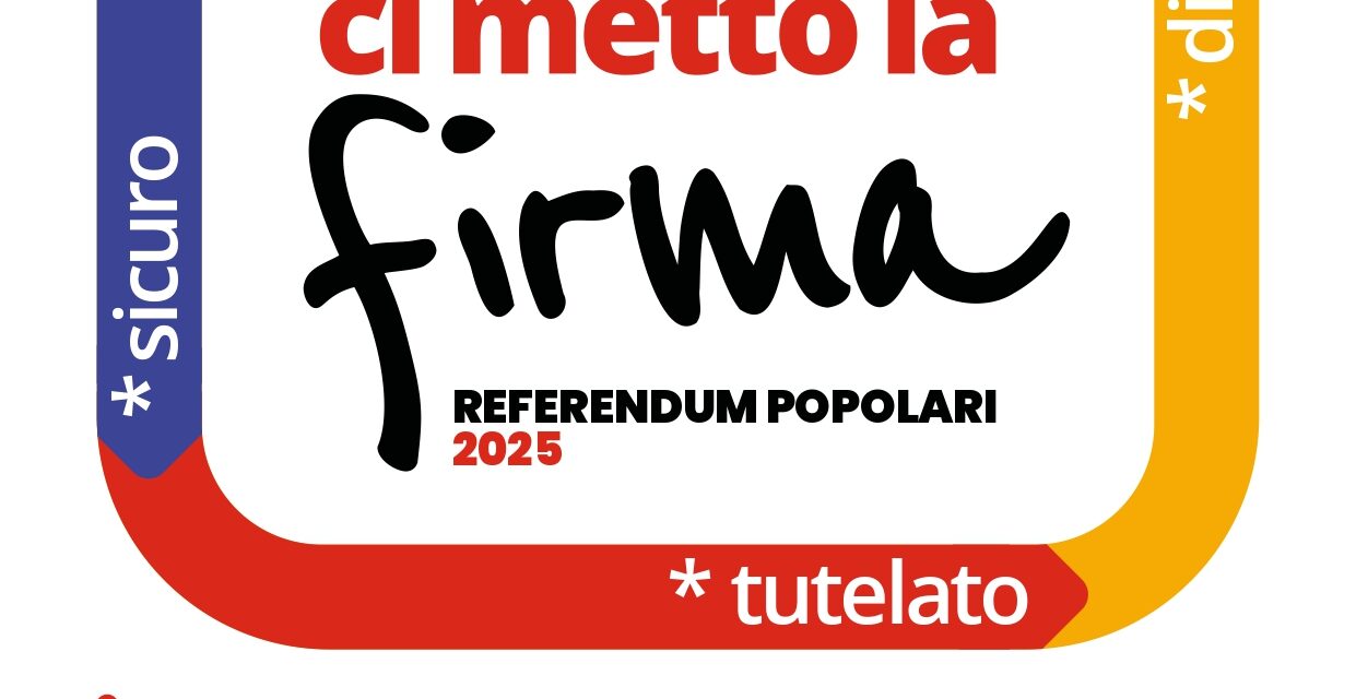 REFERENDUM POPOLARI 2025